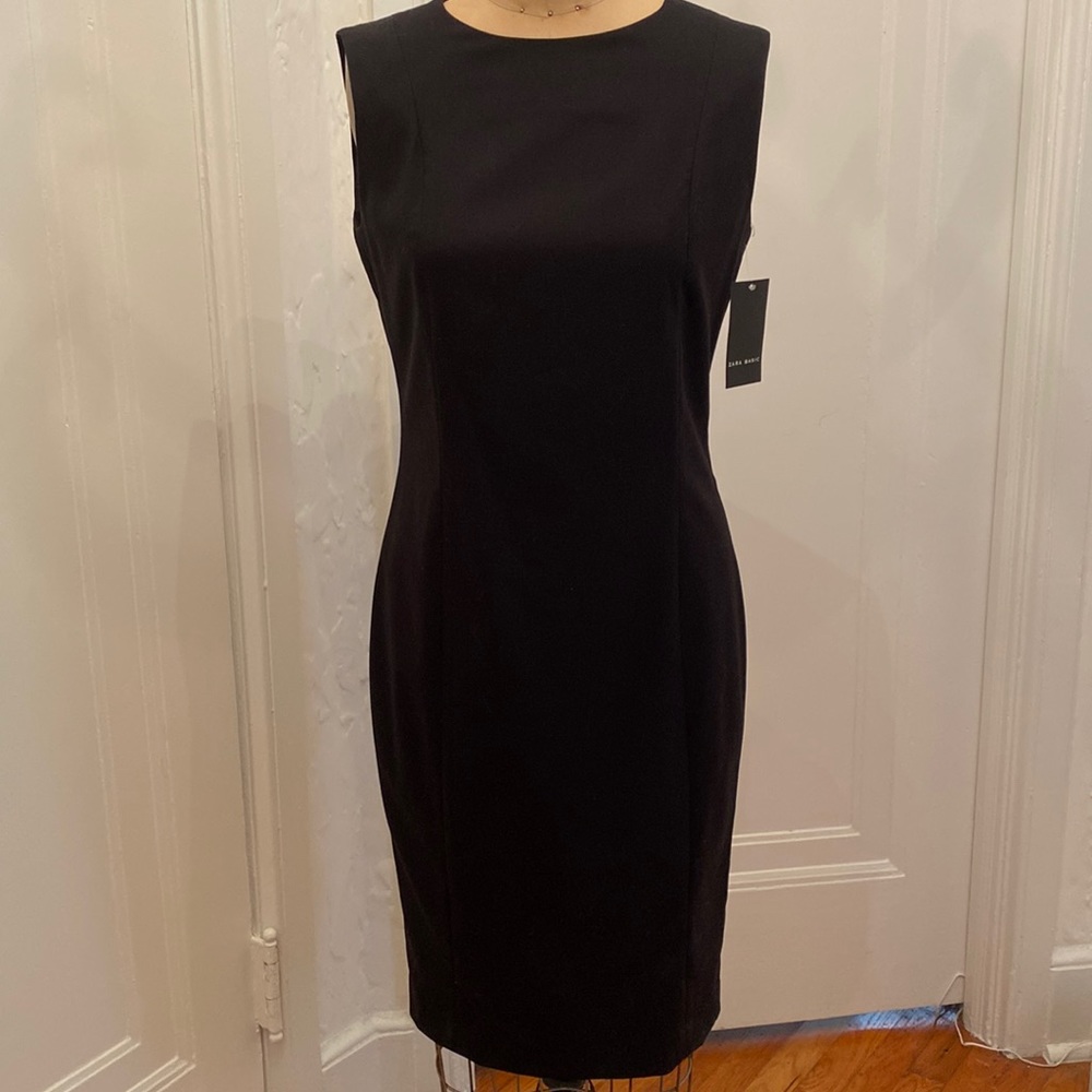 NWT black Zara dress size L